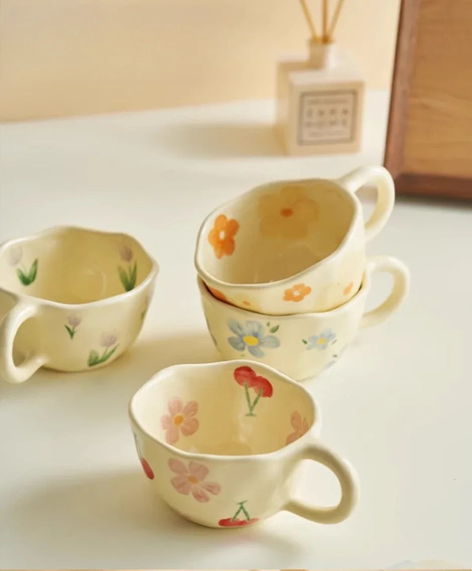 Caneca Floral - 250mL