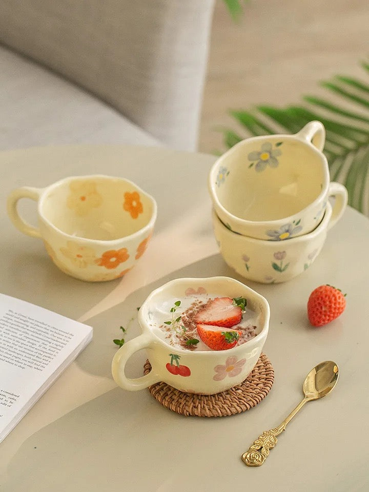 Caneca Floral - 250mL