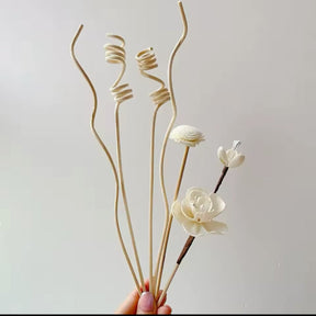 Conjunto de Varetas Decoradas para Difusores - 9 pçs