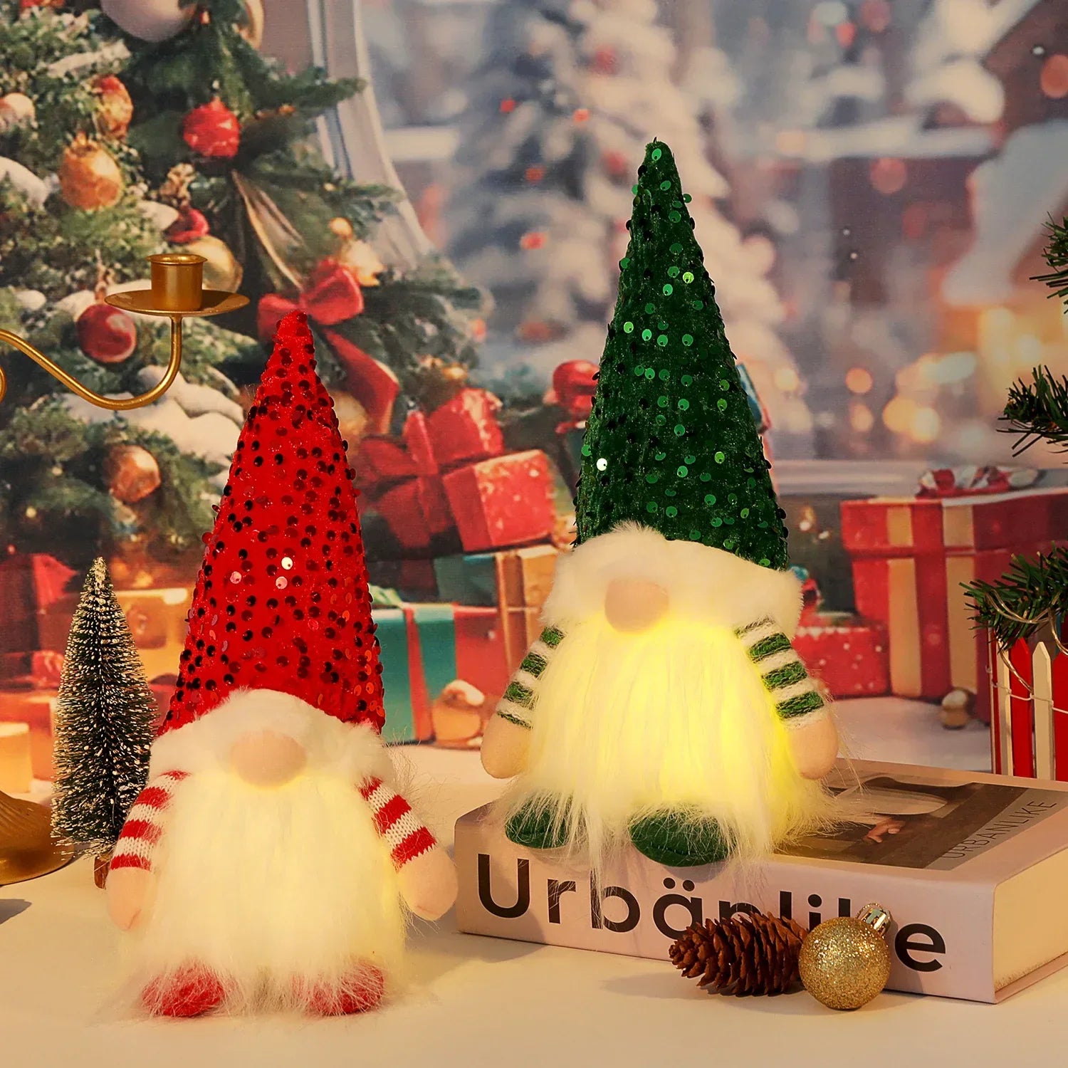 Gnomos Iluminados Natalinos